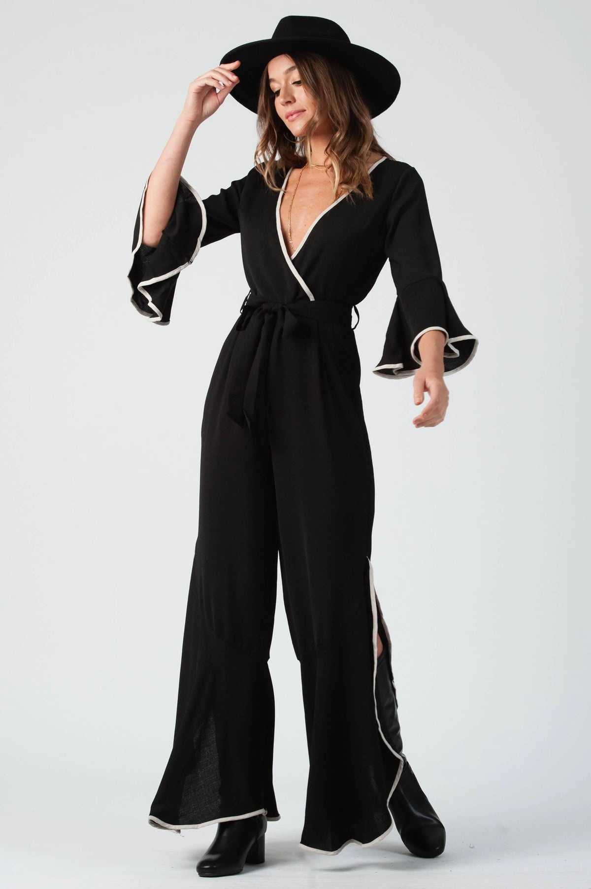 Anastasia Wide Leg Jumpsuit