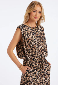 Serafina Leopard Print Top & Bottom